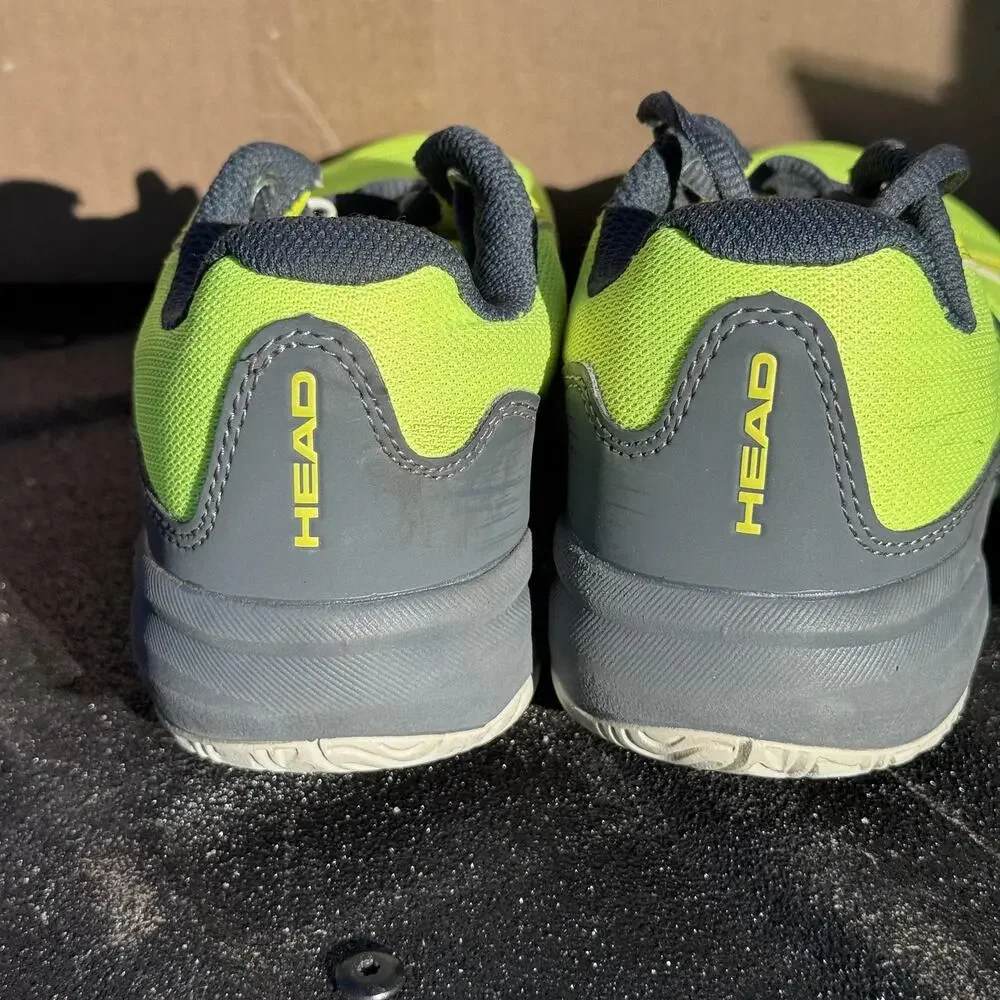 Head‎ Sprint 3.5 Junior Shoes Youth 4.5 Neon Yellow Pickleball Tennis 275102